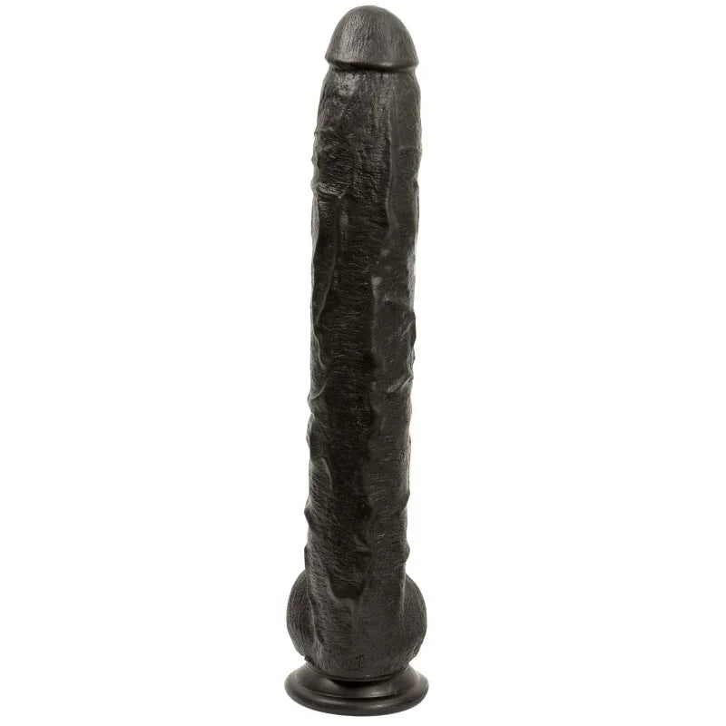 Dick Rambone Cock - 17 Inch - Black - MyPleasure