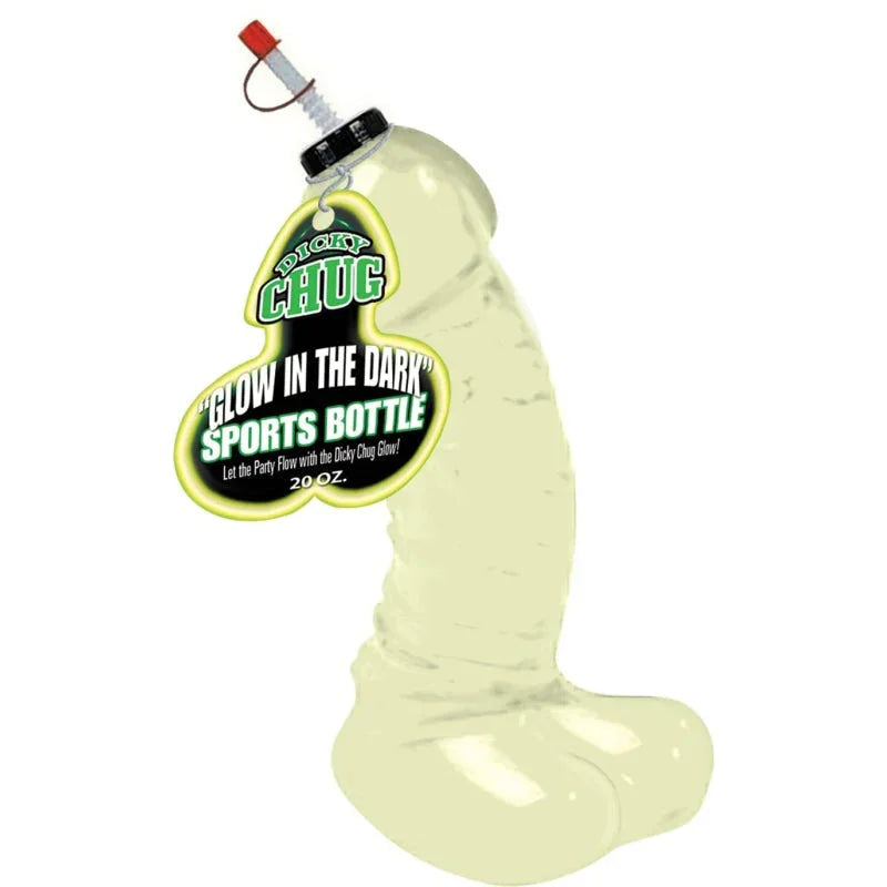 Dicky Chug Sports Bottle - Glow-in-the-Dark - MyPleasure