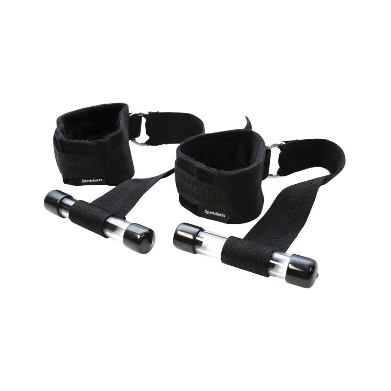 Door Jam Cuffs - Black - MyPleasure