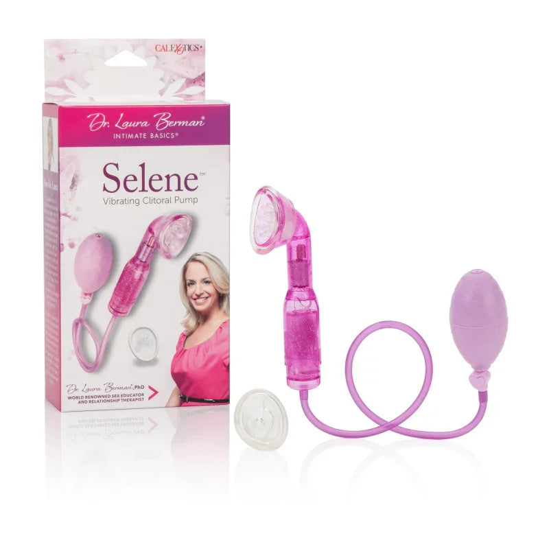 Dr. Laura Berman Selene Vibrating Clint Pump - MyPleasure