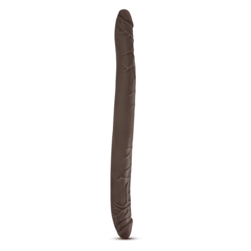 Dr. Skin - 16 Inch Double Dildo - Chocolate