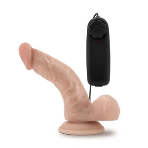 Dr. Skin - Dr. Ken - 6.5 Inch Vibrating Cock With Suction Cup - Vanilla - MyPleasure