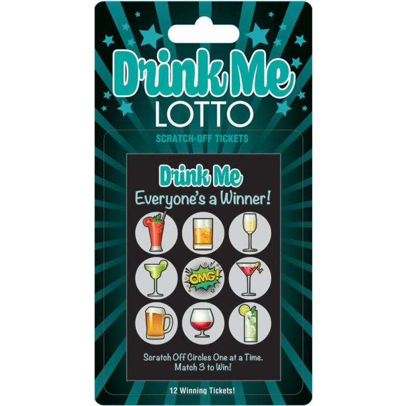 Drink Me Lotto 12 Winning Tickets! - Games