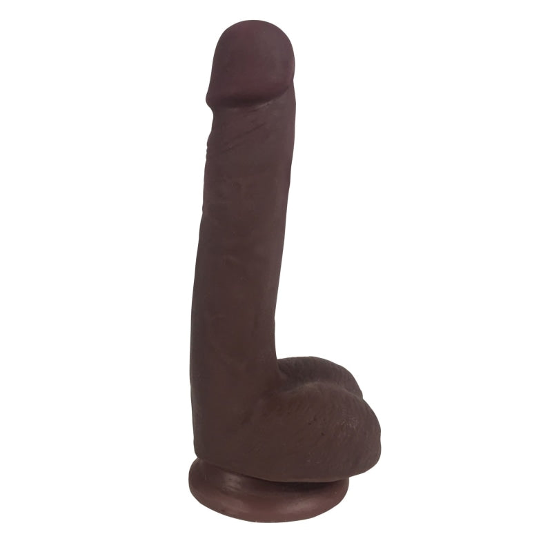 Easy Riders 7" Slim Dong With Balls - Chocolate