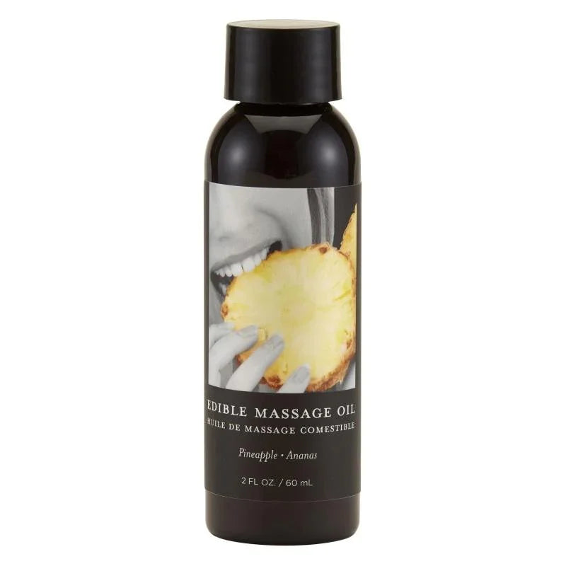 Edible Massage Oil 2 Oz. - Pineapple - MyPleasure
