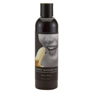 Edible Massage Oil 8 Oz. - Banana - MyPleasure