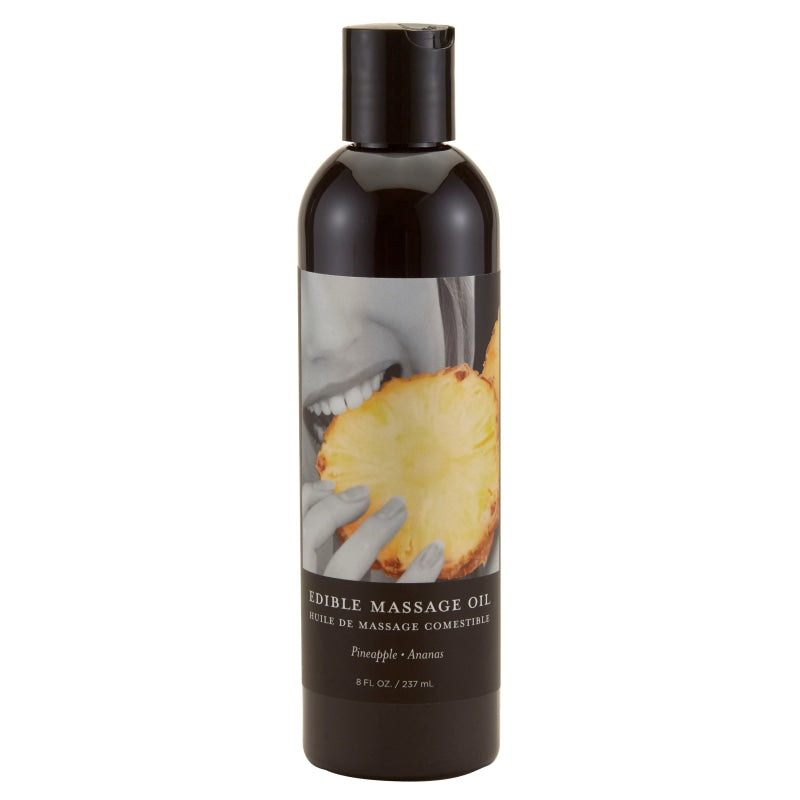 Edible Massage Oil 8 Oz. - Pineapple