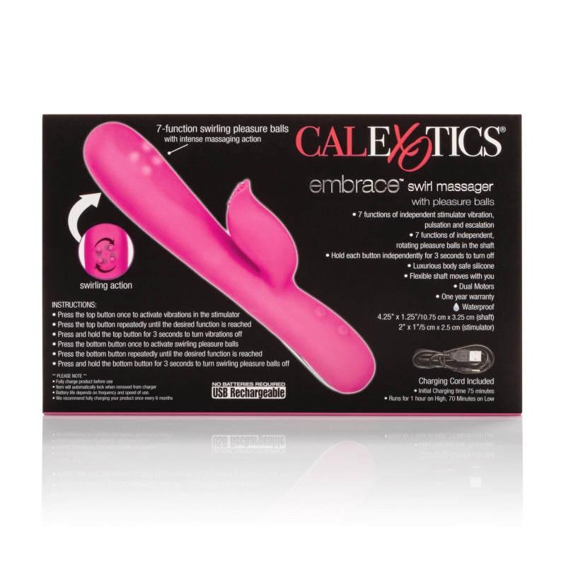 Embrace Swirl Massager - Pink