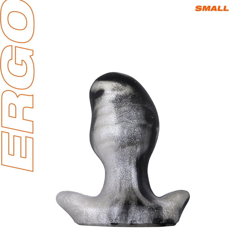 Ergo Butt Plug - Small - Platinum Swirl - Anal Toys & Stimulators