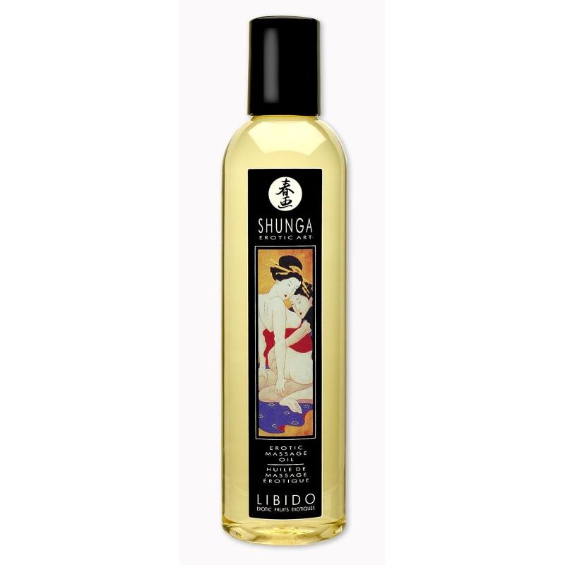 Erotic Massage Oil - Libido - Exotic Fruits - 8.4 Fl. Oz. SHU1004