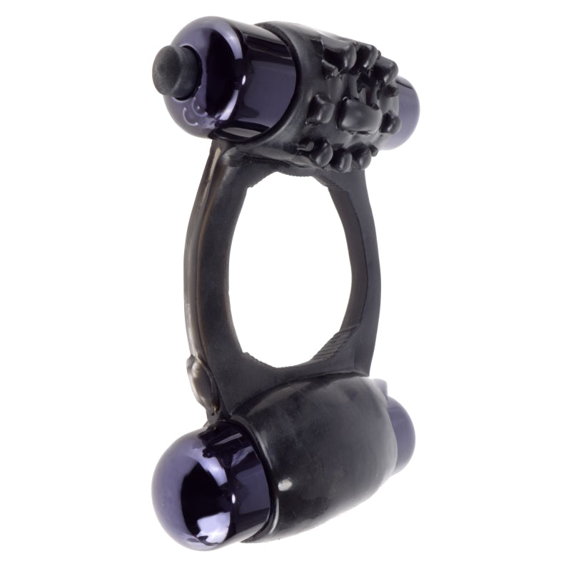 Fantasy C-Ringz Duo-Vibrating Super Ring Black