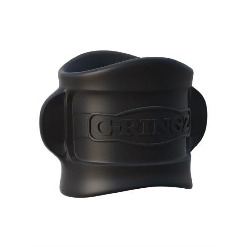 Fantasy C-Ringz Silicone Ball Stretcher - Black PD5901-23