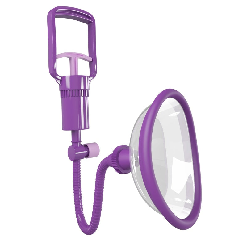 Fantasy for Her Manual Pleasure Pump - Purple - Clit Stimulators