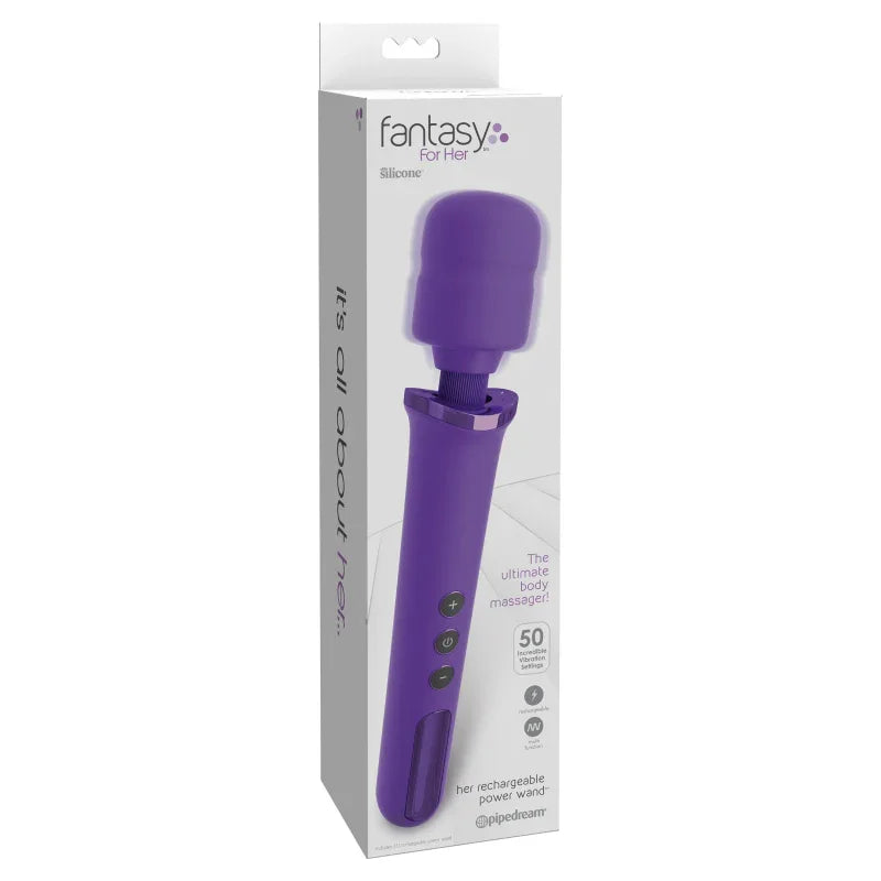 Fantasy for Her Her Rechargeable Power Wand - MyPleasure