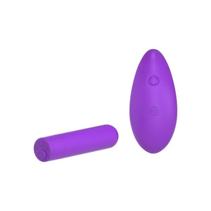 Fantasy for Her - Her Rechargeable Remote Control Bullet Purple - MyPleasure