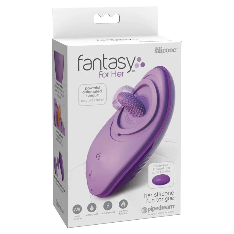 Fantasy for Her Her Silicone Fun Tongue - MyPleasure