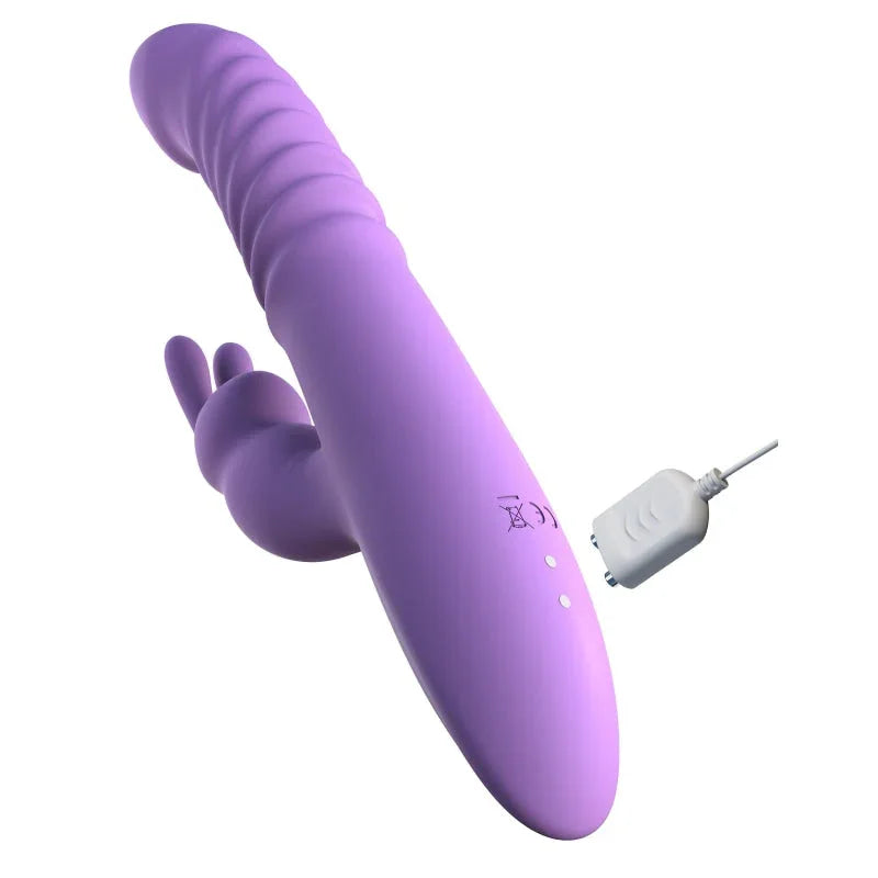 Fantasy for Her Her Thrusting Silicone Rabbit - MyPleasure