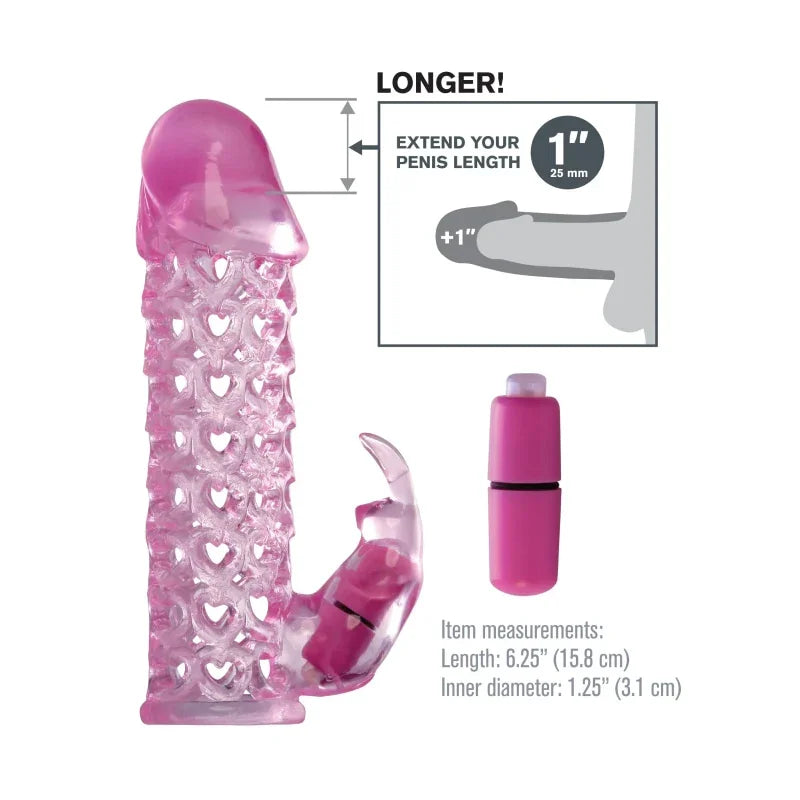 Fantasy X-Tensions Vibrating Couples Cage - Pink - MyPleasure
