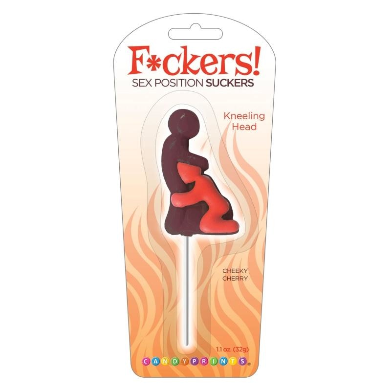 F*Ckers Sex Position Suckers - Kneeling Head - Cheeky Cherry LG-CP920
