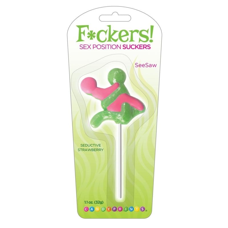 F*Ckers Sex Position Suckers - Seesaw - Seductive Strawberry LG-CP919