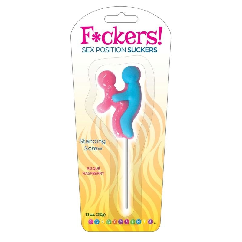 F*Ckers! Sex Position Suckers - Standing Screw - Risque Raspberry LG-CP917