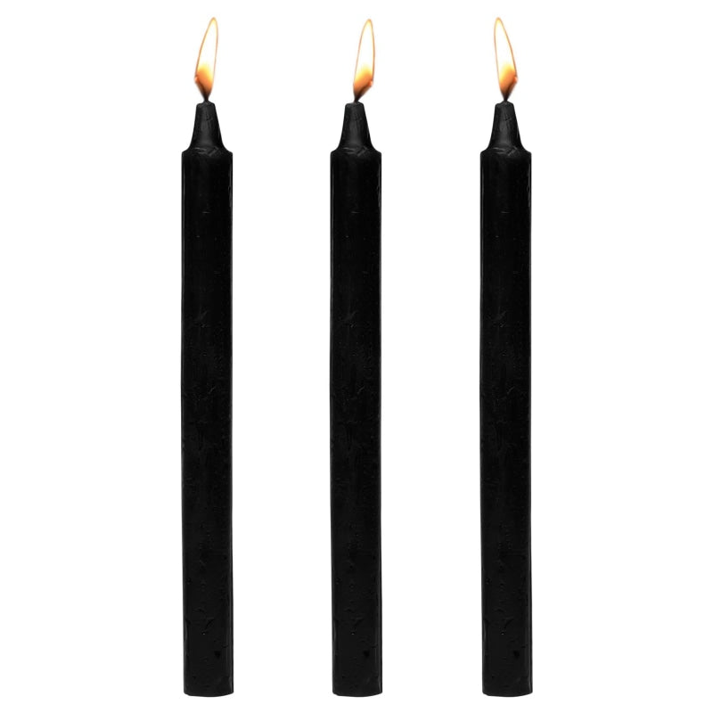 Fetish Drip Candles 3pk - Black