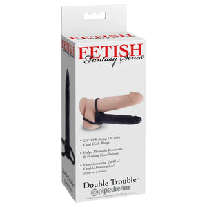 Fetish Fantasies Series Double Trouble - Black - MyPleasure