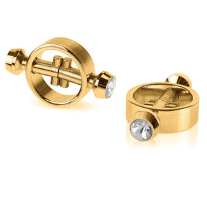 Fetish Fantasy Gold Magnetic Clamps - Gold - MyPleasure
