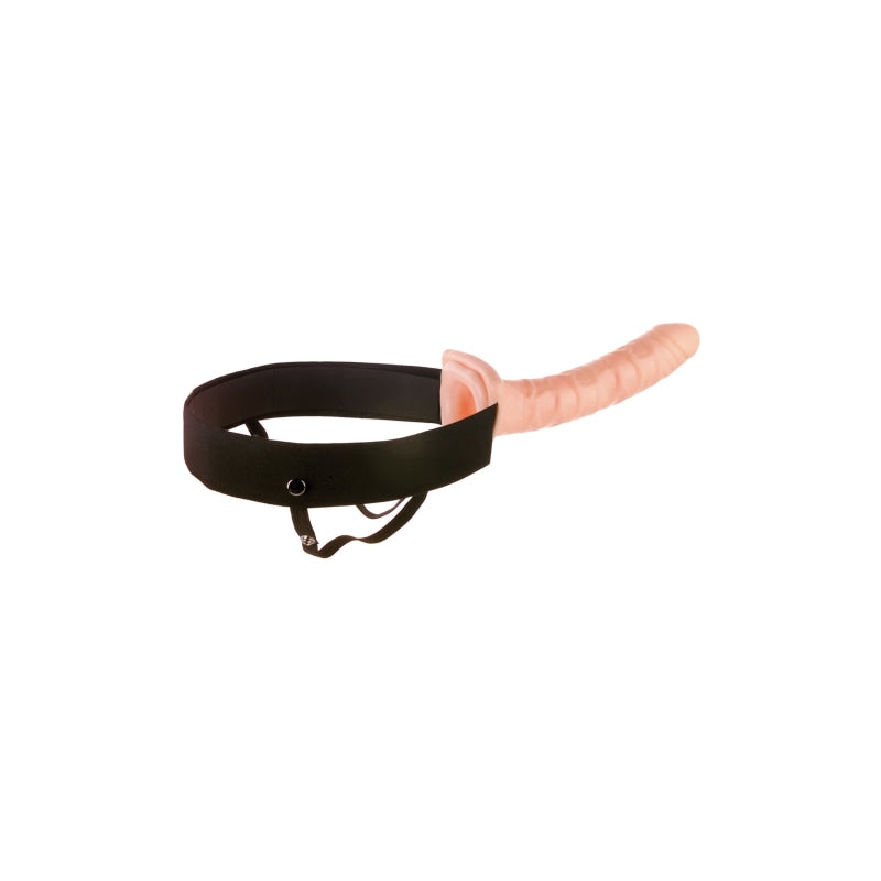 Fetish Fantasy Series 10" Hollow Strap-on - Flesh