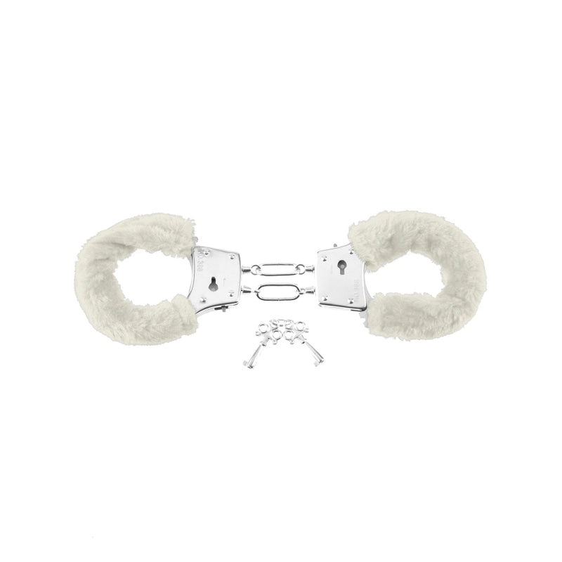 Fetish Fantasy Series Beginner's Furry Cuffs - White