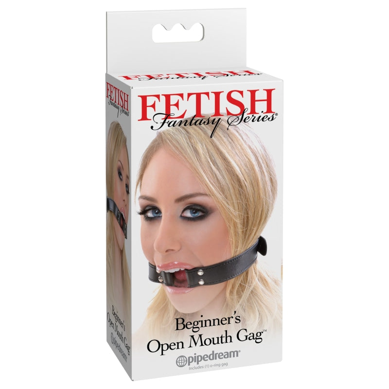 Fetish Fantasy Series Beginners Open  Mouth Gag - Black