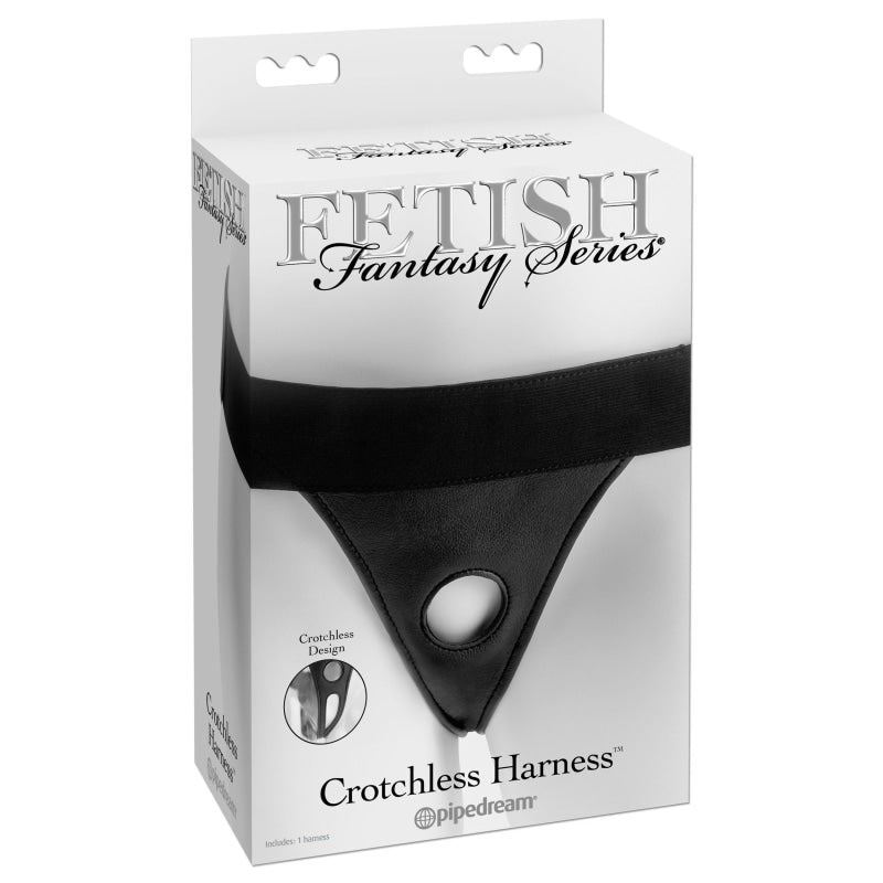 Fetish Fantasy Series Crotchless Harness - Black