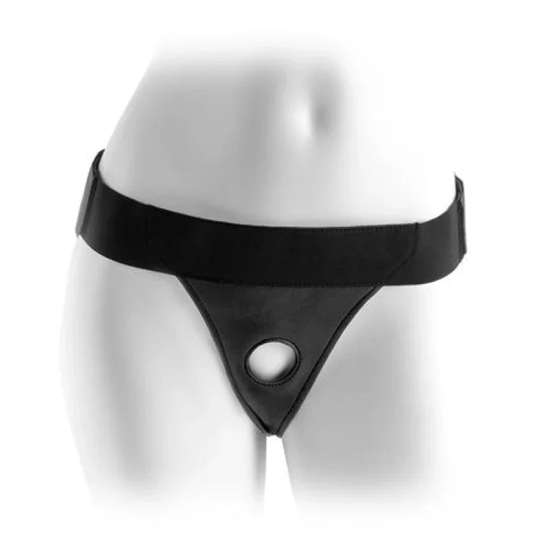 Fetish Fantasy Series Crotchless Harness - Black - MyPleasure