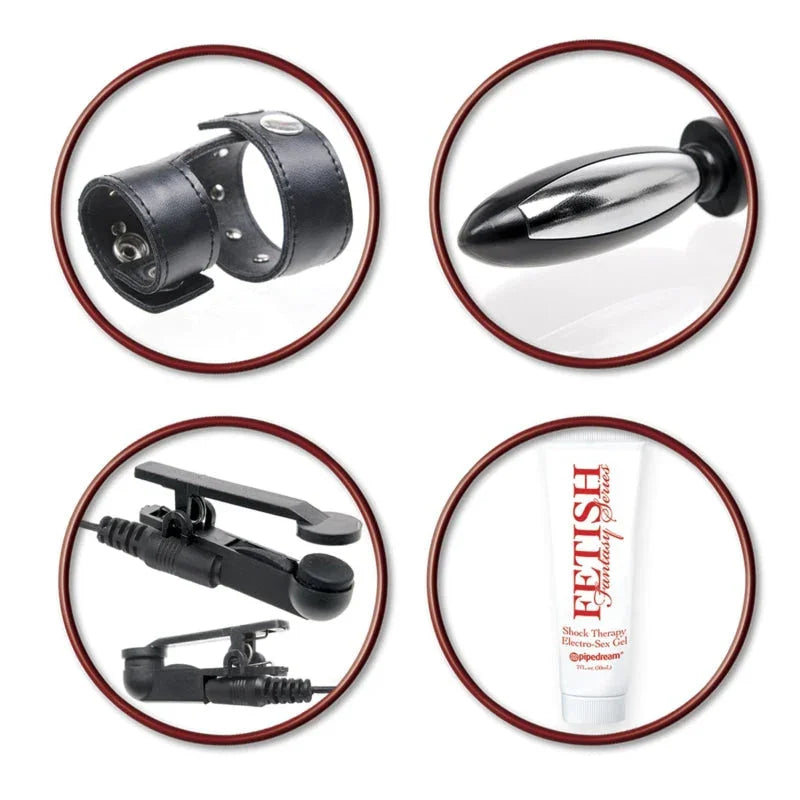 Fetish Fantasy Series Deluxe Shock Therapy Travel Kit