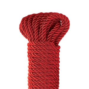 Fetish Fantasy Series Deluxe Silky Rope - Red - MyPleasure