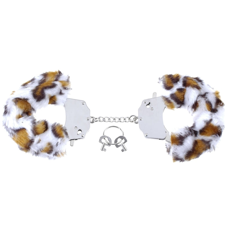 Fetish Fantasy Series Furry Cuffs - Leopard PD3804-40