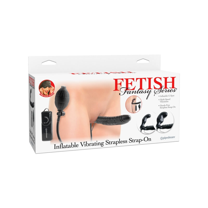 Fetish Fantasy Series Inflatable Vibrating  Strapless Strap-On