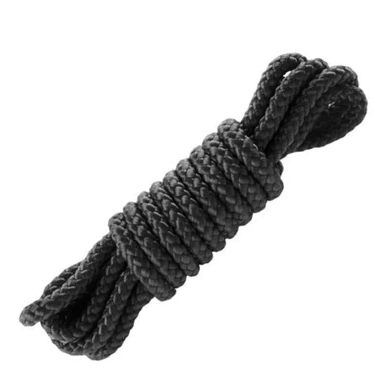 Fetish Fantasy Series Mini Silk Rope - Black - MyPleasure
