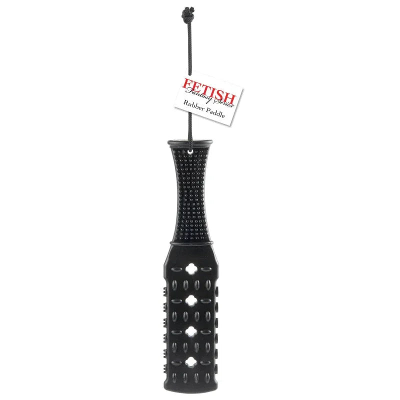 Fetish Fantasy Series Rubber Paddle - Black - MyPleasure