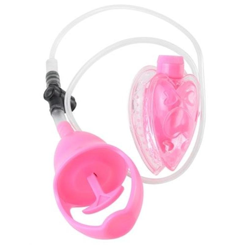 Fetish Fantasy Series Vibrating Mini Pussy Pump - Pink PD3233-11