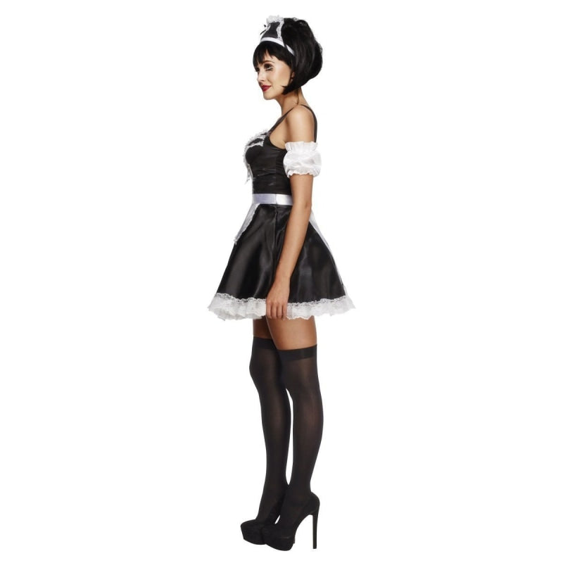 Fever Flirty French Maid Costume - Small - Lingerie & Sexy Apparel