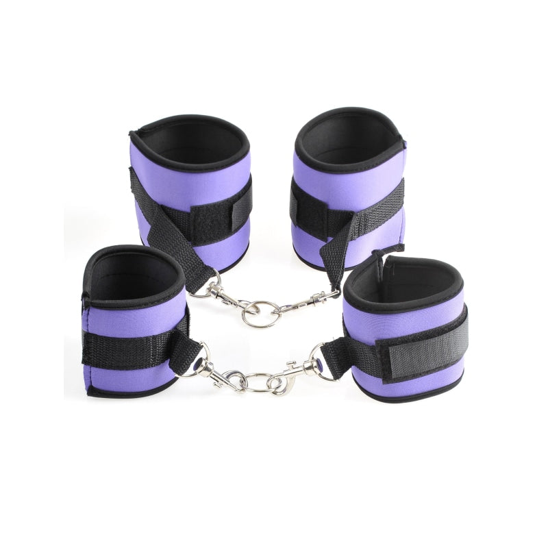 Ff Purple Pleasure Bondage Set