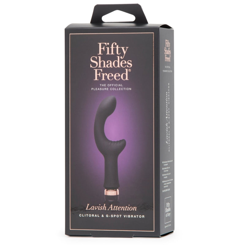 Fifty Shades Freed Lavish Attention Rechargeable  Clitoral & G-Spot Vibrator