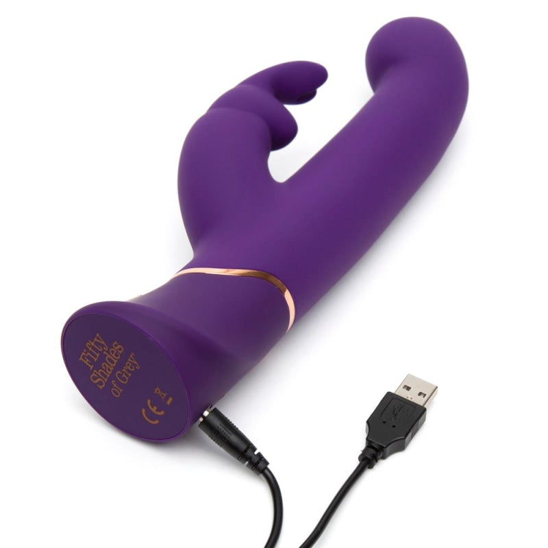 Fifty Shades Greedy Girl Power Thrust Motion G-Spot Vibrator - Vibrators