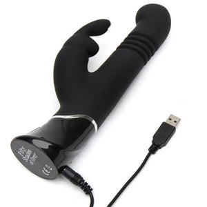 Fifty Shades of Grey Greedy Girl Thrusting Rabbit Vibrator - MyPleasure