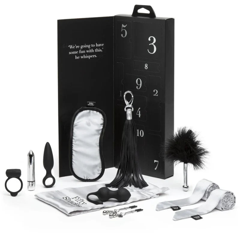 Fifty Shades of Grey Pleasure Overload 10 Days of Play Gift Set - MyPleasure