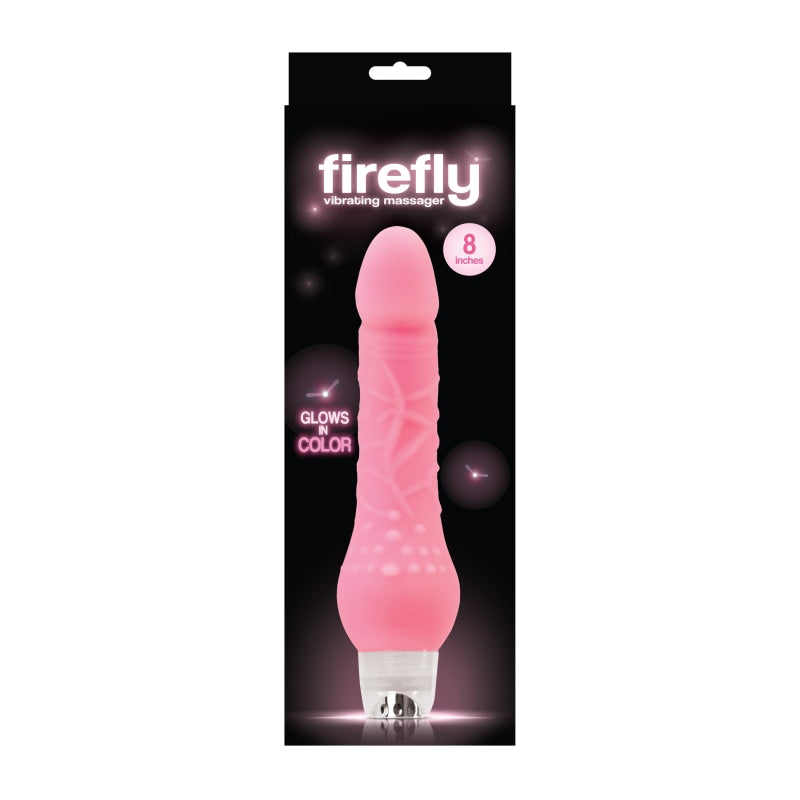 Firefly 8" Vibrating Massager - Pink