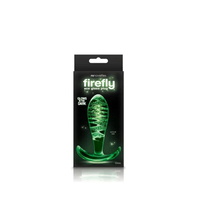 Firefly Glass - Ace Glass Plug - Clear - MyPleasure