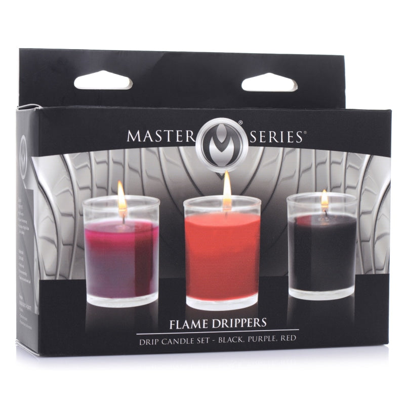 Flame Drippers Candle Set Designed for Wax Play - Candles