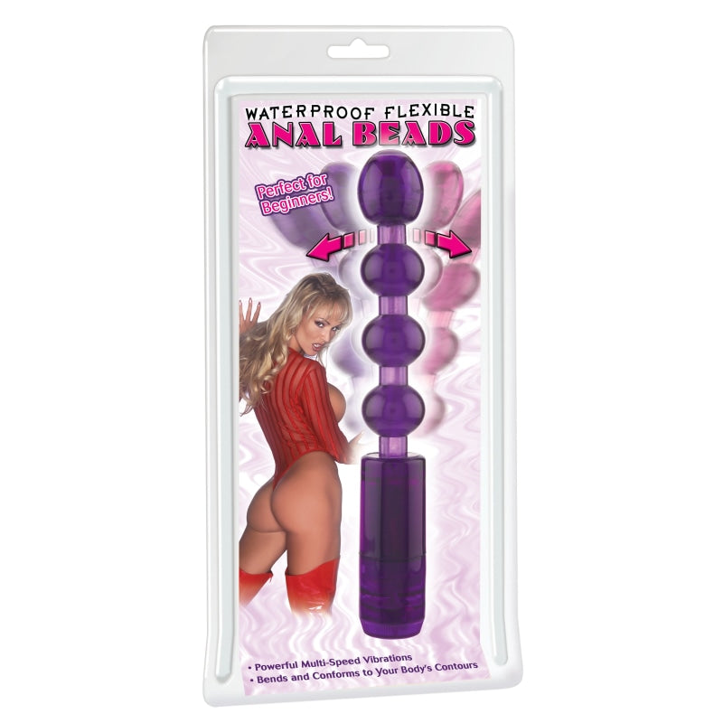 Flexible Anal Beads - Purple